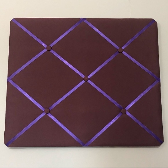 Other - Fabric Purple Photo‎ Memo Vision Board